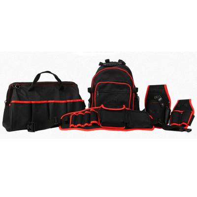 China Household Tool Kit 12 Inch Classic Canvas Electrician High Quality Heavy Duty Tool Bag for sale