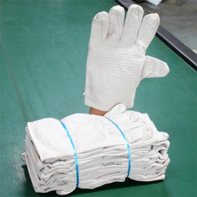 China Anti-Impact Hot Sale Durable White Gardening Gloves Auto Repair Labor Protection Gloves for sale