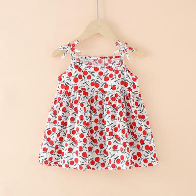 China The floral dress of the new children's dress of the central institute of statistics children's cute and fresh wind princess suspender dress girls' dress plus size for sale