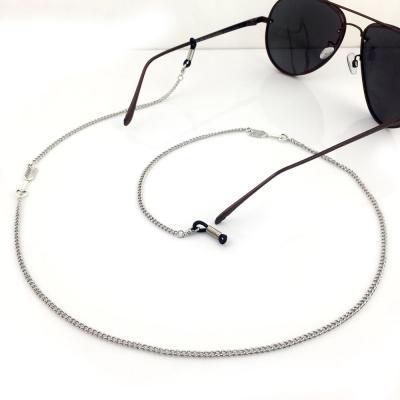 China For Decoration Star Sunglass Single Strap Monocle Rope Monocle Silver Crystal Sunglasses Chains for sale