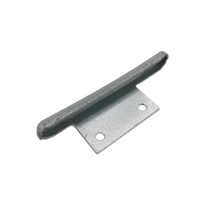 China KEYI Hardware DS035 Modern Roller Shutter Door Accessories Shutter Slat Flat Iron End Lock for sale