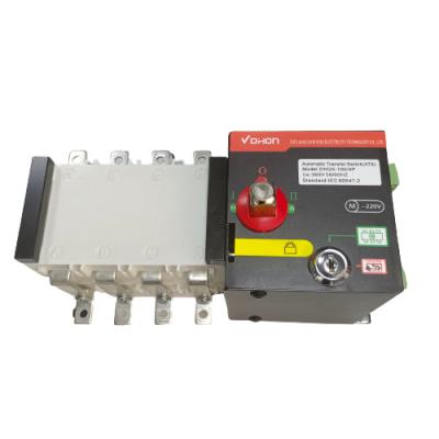 China DIHON DHQ5 Dual Power Automatic Transfer Switch 250A ATS automatic changeover switch PC Class auto transfer switch 4P DHQ5 for sale