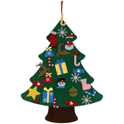 China Christmas tree felt three-dimensional felt felt of new DIY handmade Christmas decoration of the Christmas tree for sale