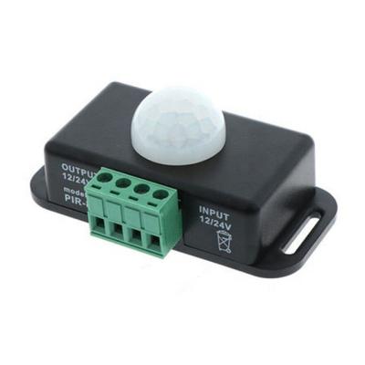 China Inductive switch human body infrared detection switch 12 | included adjustable 24V PIR sensor for sale