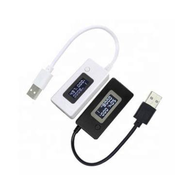 China USB Current and Voltage Tester Battery Capacity Tester LCD Digital Display LCD Display for sale