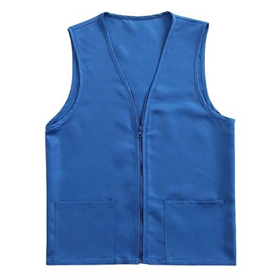 China Wholesale Cheap Polyester Work Volunteer Sleeveless Vest QUICK DRY With Your Logo Design Custom Volunteer Promotional Advertising Vest for sale