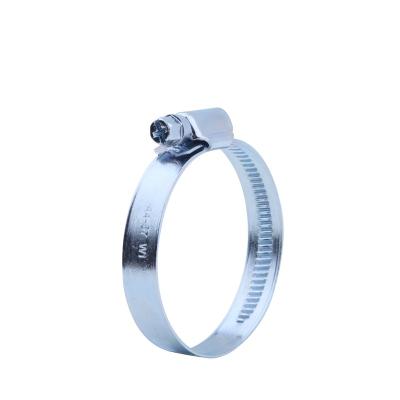 China Connection Pipe Clamp 12mm Band Width W1 German Carbon Steel Galvanized German Type Pipe Clamp for sale