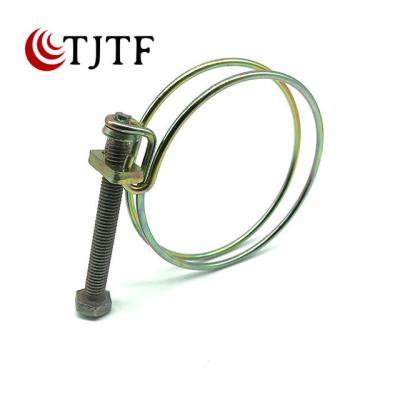 China Double Connection Wire Rope Adjustable Pipe Clamp for sale