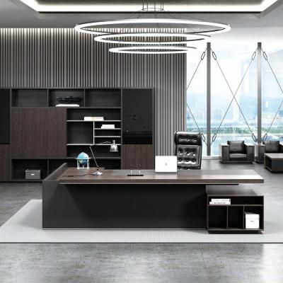 China High Quality Convertible Modern Design Boss Office Building Company Wood Furniture for sale