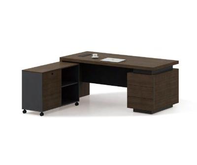 China 2000mm Desk Set Convertible Desk With Movable Side Cabinet And Pedestal for sale