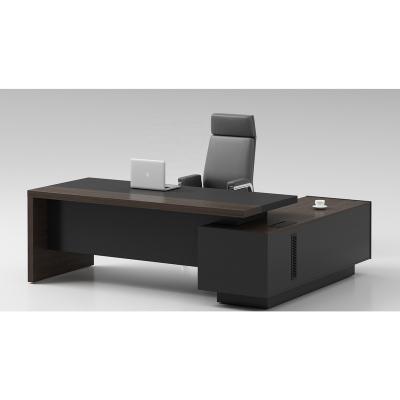 China Reasonable price convertible high quality manager modern design trabalho mesa melamine executive wooden desk for sale