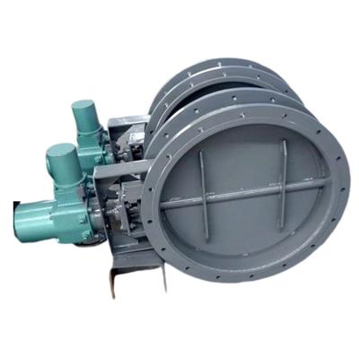 China General Electric Electric Round Shutter Valve Shutter Type Damper for sale