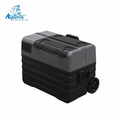 China Alpicool NX42 Small Mini Portable Outdoor Camping Car DC 12V Fridge Plastic Freezer for sale