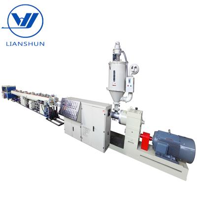 China PIPE 20-110mm PE Pipe Extruder Electric Plastic Extrusion Making Machine Production Manufacturing Line for sale