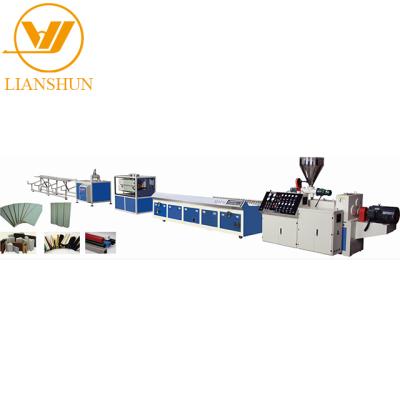 China High Output Plastic PVC Profile Ceiling Panel Production Line Double Screw Extrusion Making Machine for sale