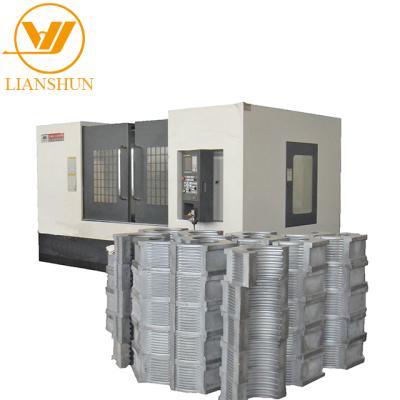 China HDPE Double Wall Corrugated Pipe Making Machine Vertical Type HDPE Corrugated Pipe Machine Aluminum Mold Block For Corrugated Pipe Forming Machine for sale