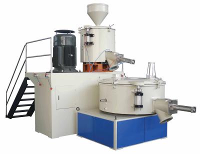 China 225/390L Reliable Safety and Unit Mixing Mixer High Speed ​​Hot and Cool PVC Mixer Machine for PVC Powder Compounding for sale