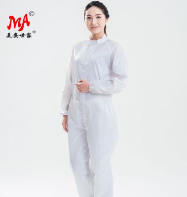 China Provides Esd Split Suit Reusable Safety Cleanroom Coverall Suit for sale