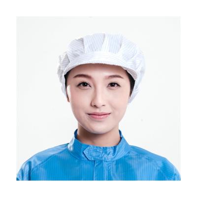 中国 Factory Promotion Breathable Esd Working Hat Cleanroom Esd Coolie Hat 販売のため