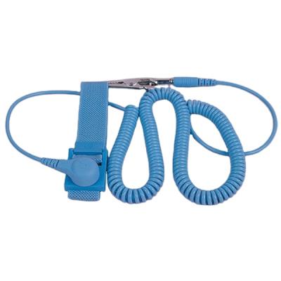 China Elastic Anti Static Adjustable Wrist Band Anti-static Bracelets Antistatic Grounding Cord ESD Wrist Strap Te koop