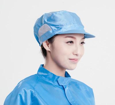 中国 High quality esd hats factory/laboratory use esd worker breathable elastic fabric antistatic esd hats 販売のため