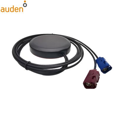 China All Navigation Devices Navigation High Gain Magnet+Adhesive Combination Antenna With RG174 4G+GPS Cable Fakra Connector 2 In 1 Combination Antenna for sale