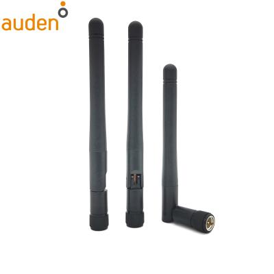 China Wlan Devices 3dBi 2.4ghz 5.8ghz Dual Band Antenna wifi SMA Connector Swivel WIFI High Gain Dual Band 108mm Rubber Antennas for sale