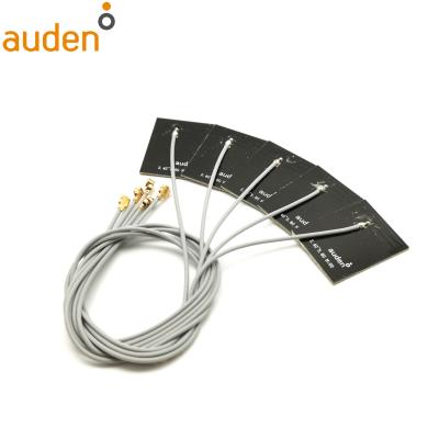 China 25*18mm 3dBi 2.4GHz 5.8GHz IPX 1 Dual Band Connector Cable Internal PCB 1.13 WIFI Antenna PCB 25*18mm for sale