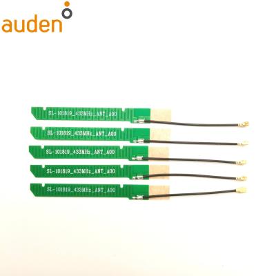 China 433MHz 3 dBi 50*12mm PCB 1.13 Internal Cable IPX 1 Connector 433MHz Antenna PCB 40*7.5 mm for sale