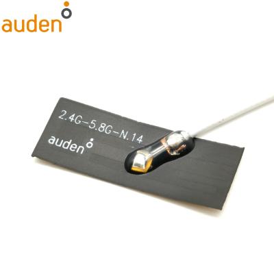 China 33.2*11.5 mm 3dBi 2.4GHz 5.8GHz IPX 1 Dual Band Connector WIFI FPC 1.13 Internal Antenna FPC 33.2*11.5 mm for sale