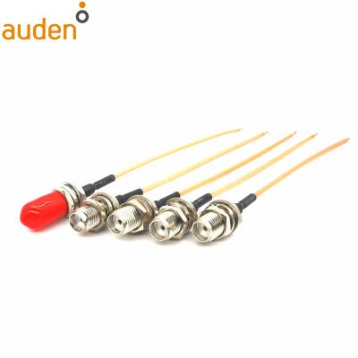 China Connect the RPSMA/SMA module and antenna female to solder the communication cable of the coaxial cable RG178 for sale