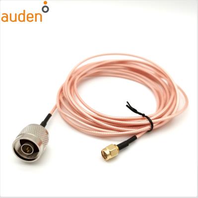 China LoRa Base Station 5m Type N Male To SMA Low Loss RG316 Coaxial Cable Waterproof Communication Cable for sale