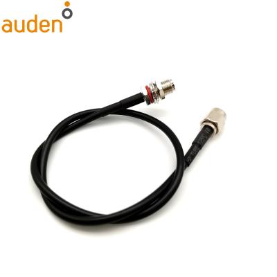 China SMA-J Slivery Antenna Extender to SMA-K RG174 Waterproof Low Loss Communication Cable Extension Coaxial Cable for sale