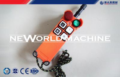 China F21-4s Industrial Wireless Crane Radio Remote Control , Single / Double Speed for sale