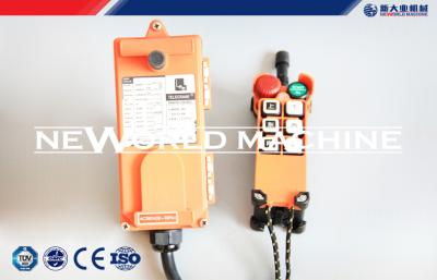 China Suspended Platform Parts Hoist Industrial Wireless Radio Remote Control For Cranes Ip65 for sale