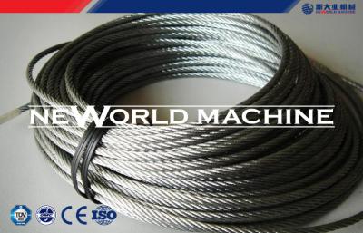 China Cuerda de alambre de acero galvanizada modelo inoxidable de la cuerda 316 de Dteel Eire en venta