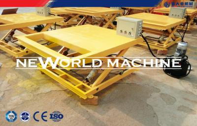 China Hydraulic Lift Platform 10T 1M / Customized Dock Leveler Stationary Load Dock Ramp for sale