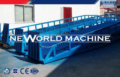 China Blauw 6T Hydraulisch Liftplatform/de Mobiele Helling Leveler van het Ladingsdok Te koop