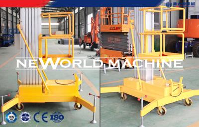 China 100kg 1.5kw Aerial Work Platform Aerial Lift Safety Superior for sale