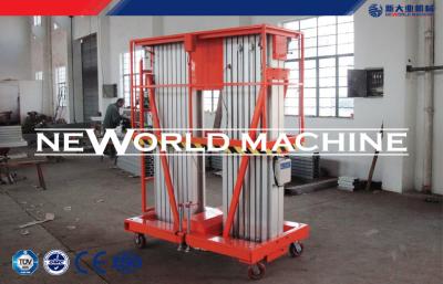 China Double Mast Aluminum Alloy Hydraulic Vertical Platform Lift Superior for sale