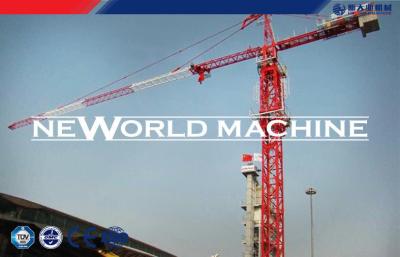 China 5 Tons 50M Jib Length Small Construction Tower Crane 12 Months Warranty for sale