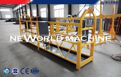 China Aluminum Alloy Suspended Platform cradle 1.8kw Construction Cradle Gondola Lift for sale