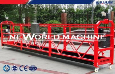 China Red Yellow  Blue Rope Suspended Platform Cradle for Exterior maintenance cleans for sale