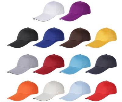 China 100% Custom Blank Adjustable Solid Color Sports Twill Sports Single Soft Top Hat Cotton Baseball Cap for sale