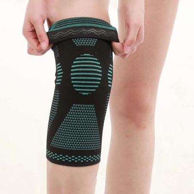 China Adjustable Adjustable Knee Sleeve Best Compression Knee Brace For / Running Men Women Knee Support for sale