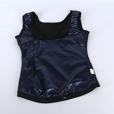 China 2022 Sauna Body Shaper Vest Antibacterial Wholesale Elastic Hot Sweat Men Slimming Vest for sale