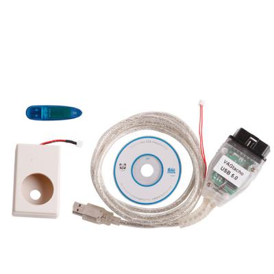 China Vag Tacho USB Version V 5.0 VAG Tacho For NEC MCU 24C32 or 24C64 White Cable for sale