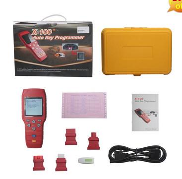 China English Hand-held Forklift Diagnostic Tools X100 X100+ Auto Key Programmer for sale