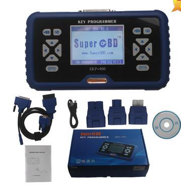 China Super OBD SKP-900 Hand-held OBD2 Perkins Electronic Service Tool V2.6 With 50 Tokens for sale