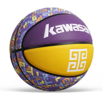 China Basketball Match Training Special Offer China basketball Molten 7 Rubber Pu basketball PU Baskeballs for sale